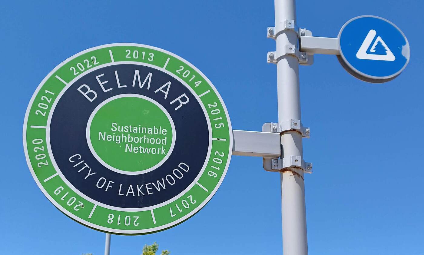 Belmar signs in Lakewood
