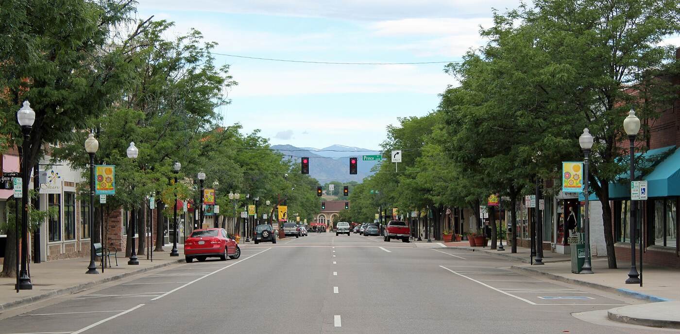 Historic Main Street in Littleton