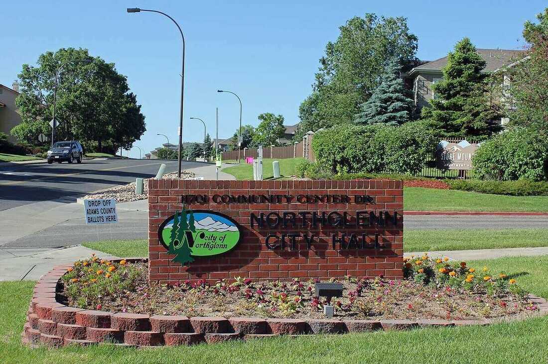 Northglenn City Hall sign